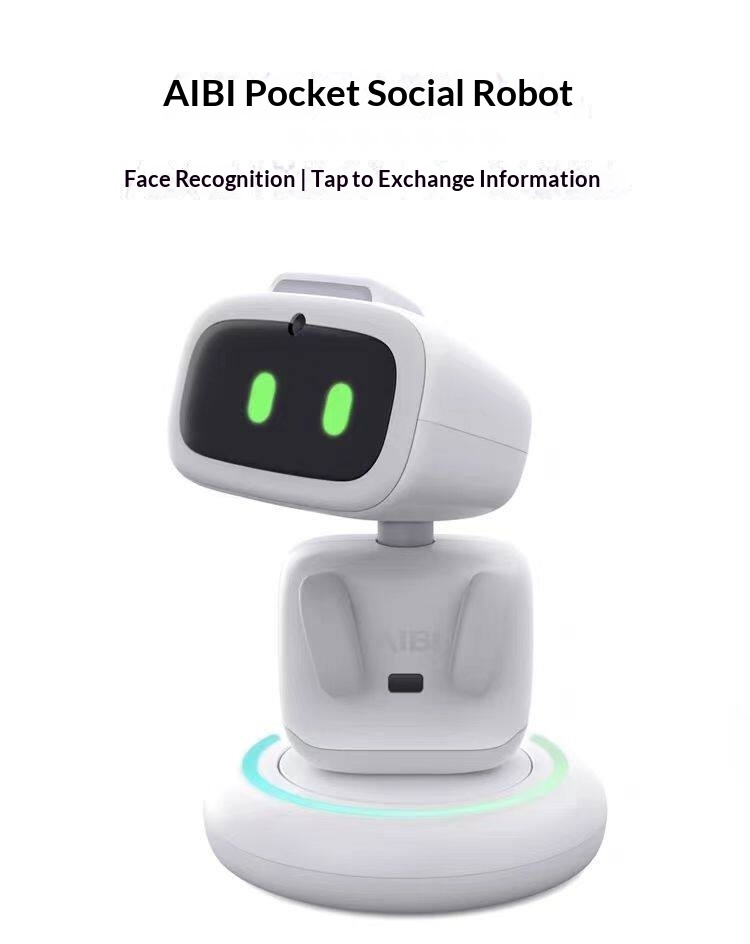 AIBI LivingAI Smart Robot Companion Robot Social Emotional Interaction Facial Identification Wireless Indoor Intelligence Gifts — reference image 1