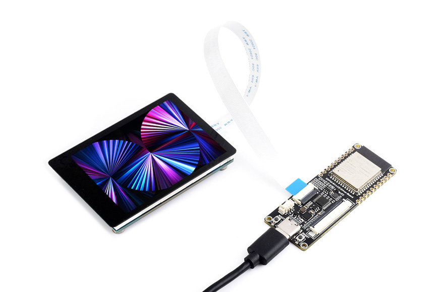ESP32-S3 RGB LCD Driver Board 2.1inch 2.8inch 4.0inch RGB Round Touch Display Module WiFi & Bluetooth HMI LVGL GUI Development — reference image 9