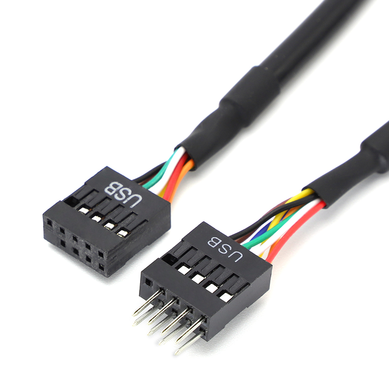 1Pcs USB 2.0 Motherboard IDC 9pin female to USB 3.0 19/20 Pin male Adapter,mainboard USB 3.0 20 Pin Header to USB 2.0 9Pin Cable — reference image 5