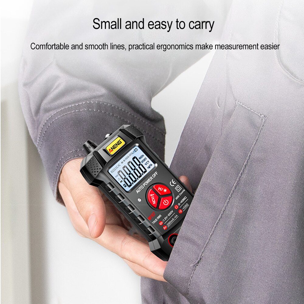 ANENG M167 Digital Mini Multimeter Profesional 4000 Counts AC/DC Electrical Instruments Tester Auto Range Meter Multimetro Tool — reference image 10