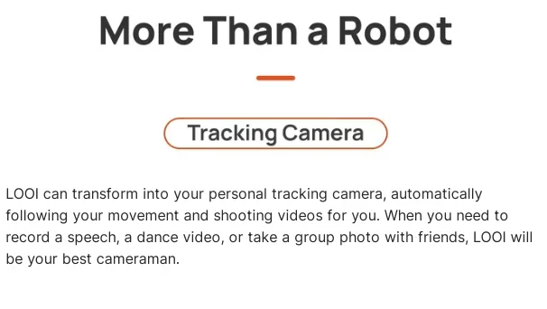 LOOI Smart Desktop Robot | AI Desktop Companion,ChatGPT Voice Interaction,Memory,Gesture& Face Recognition,Emotional Support — reference image 13