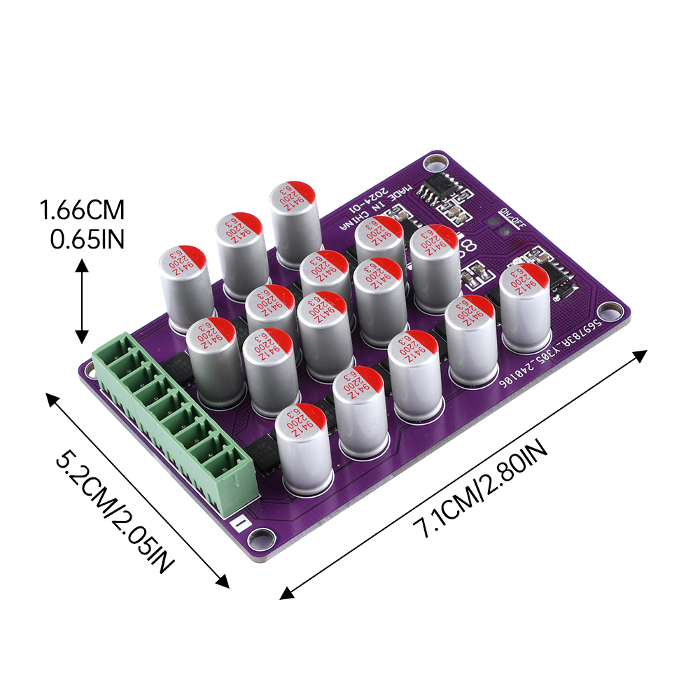 6A 2.5V-4.4V Active Equalizer Balancer 3S 8S Lifepo4 Equalization Balancing Li-Ion /LiFePo4 Lithium Balance Board — reference image 6
