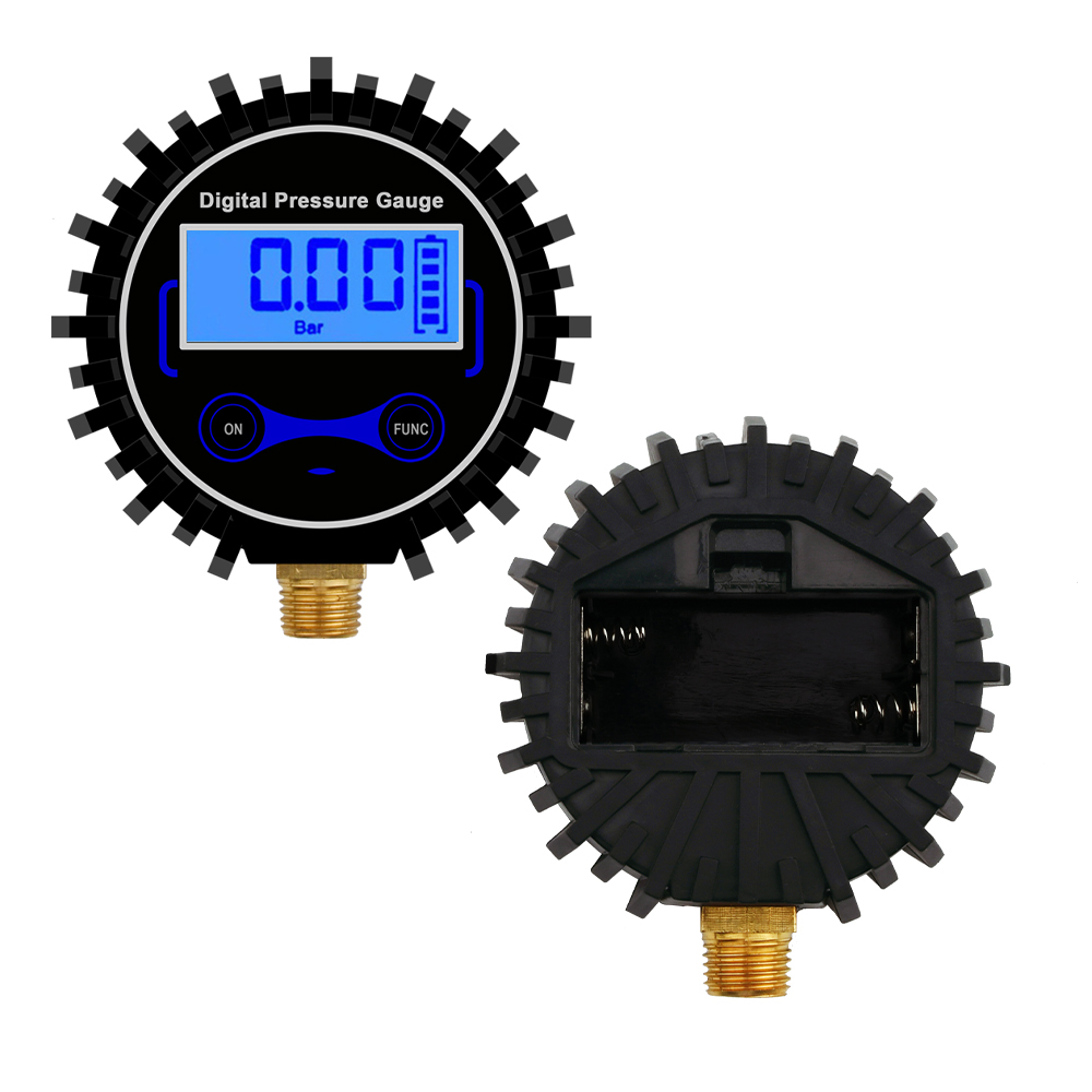 0-200PSI Digital Tyre Tire Air Pressure Gauge LCD Manometer Pressure Gauge With LED Light For Car Truck Motorcycle — reference image 2
