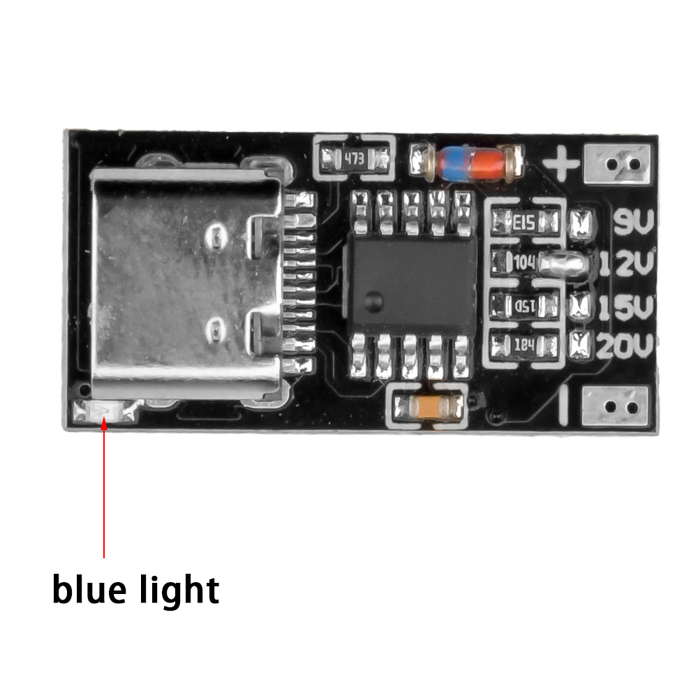 5pcs Type C PD2.0 PD3.0 Fast Charge Trigger Polling Detector USB Boost Power Supply Change Module Charger Board Diymore — reference image 4