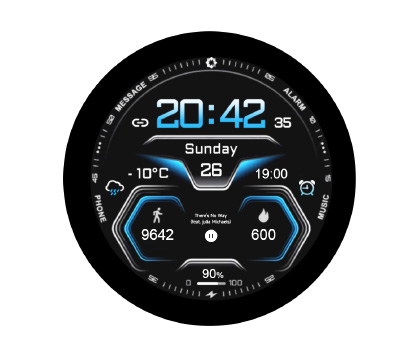 Waveshare ESP32-S3 1.85 inch IPS TFT Round LCD Display Development Board 360×360 Support WiFi Bluetooth for LVGL GUI/HMI/Arduino — reference image 3