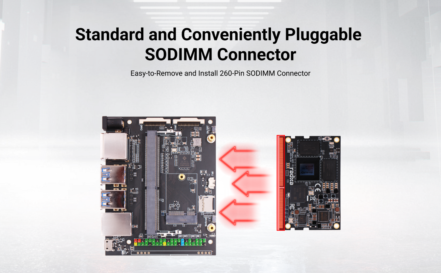 Radxa NX5 RK3588S 8-core CPU Compute Module, 8K HDMI and 260-Pin SODIMM Golden Finger Edge Connector, Single Board Computer — reference image 10