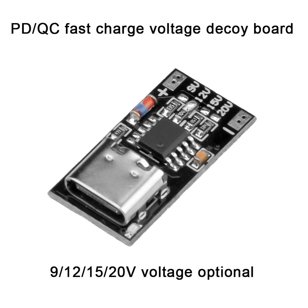 5pcs Type C PD2.0 PD3.0 Fast Charge Trigger Polling Detector USB Boost Power Supply Change Module Charger Board Diymore — reference image 5