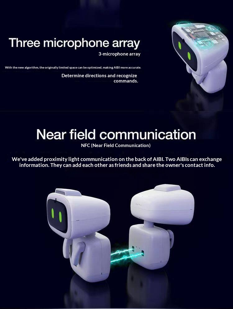 AIBI LivingAI Smart Robot Companion Robot Social Emotional Interaction Facial Identification Wireless Indoor Intelligence Gifts — reference image 10