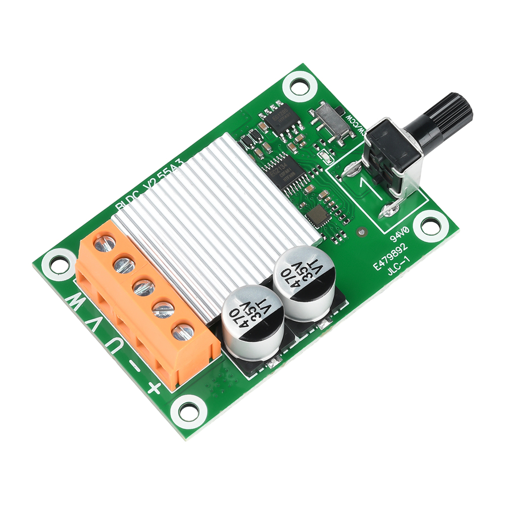 75W/200W High Quality DC Brushless Motor Control Board 6V12V24 Volt CD Drive Fan Motor Governor DIY Accessories — reference image 12