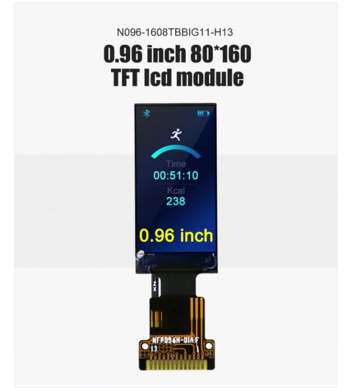 0.96 inch TN screen TFT color LCD display 4 Line SPI interface ST7735S driver chip — reference image 3