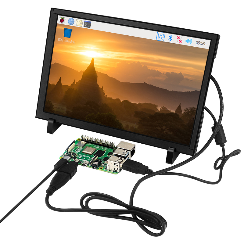 10.1 Inch 1280×800 Touch Screen IPS LCD for Computer Monitor for Switch Xbox 360 HDMI-compatible Display for Raspberry Pi — reference image 14