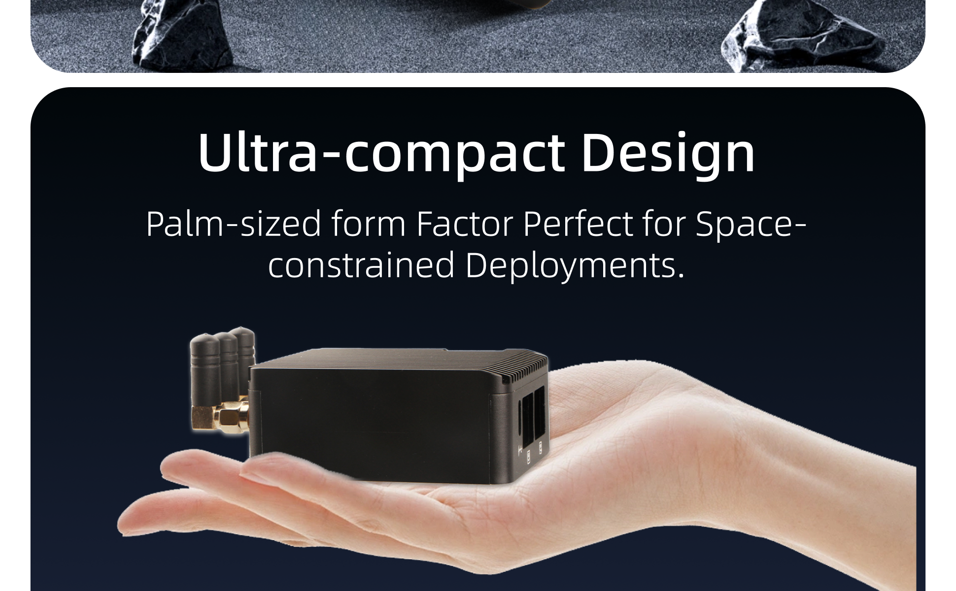 Radxa Metal Case 7264 for A5E, Metal Enclosure — reference image 4