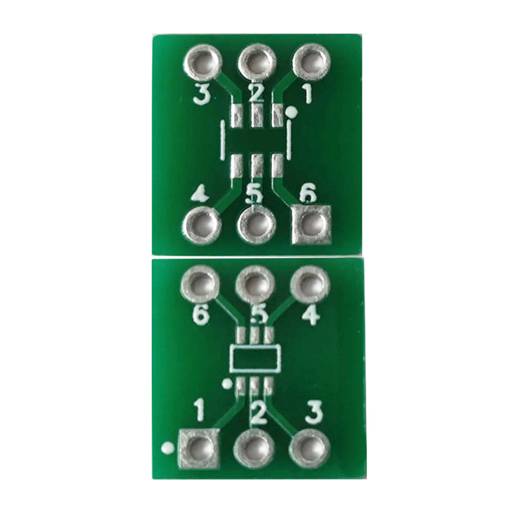 SC-70 SOT23-6 SOT23-5 Adapter Board Converter Plate Pinboard Patch SMD to DIP 0.5mm 0.65mm Spacing Transfer Board — reference image 3