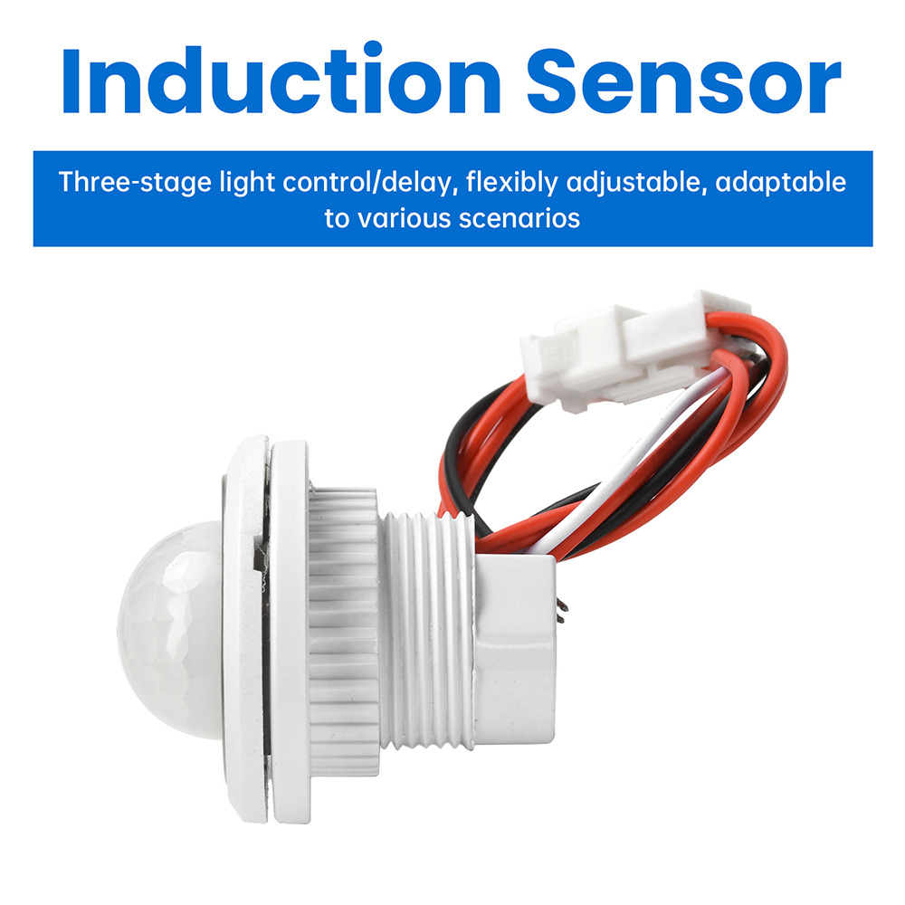 DC 3.5-24V Automatic Sensor Light Switch LED PIR Infrared Motion Sensor Detection Night Light Indoor Outdoor — reference image 4