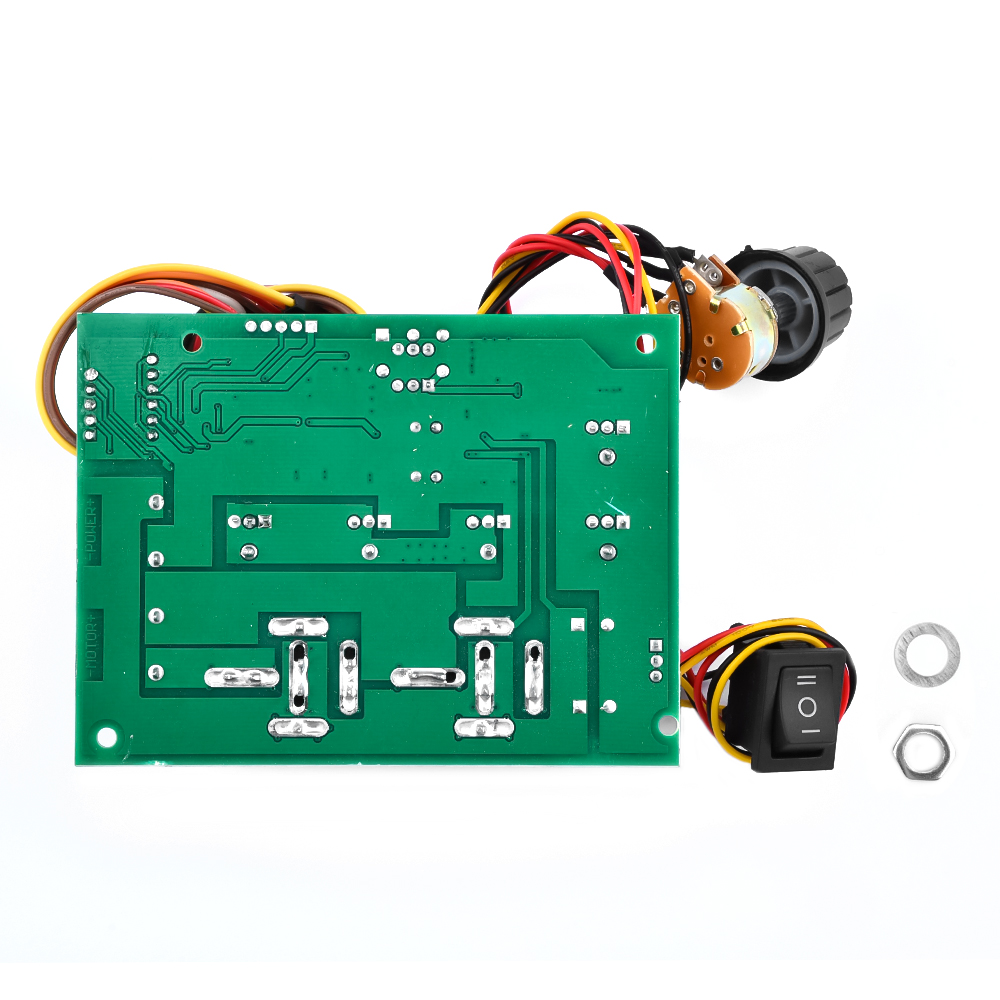 PWM DC Motor Speed Controller DC 10 -55V Digital LED Display 0 -100% Adjustable Drive Module Input MAX 60A 12V 24V 36V 48V — reference image 2