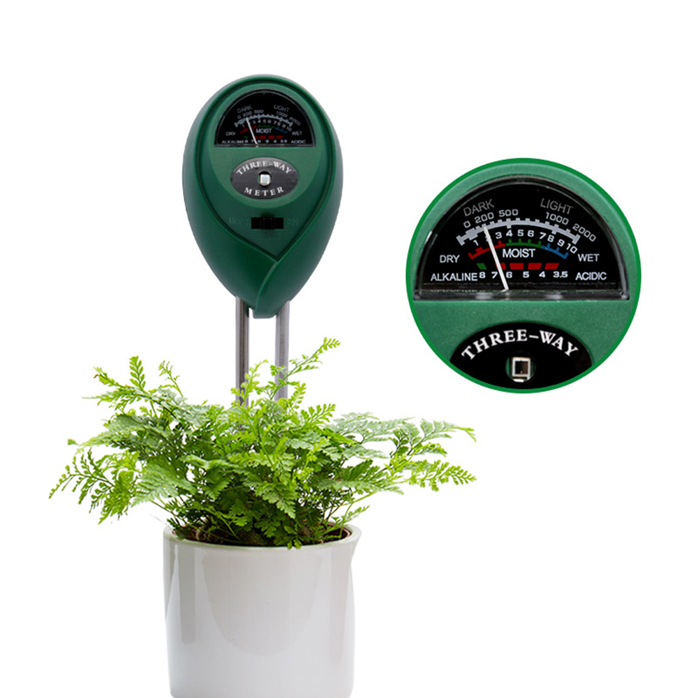 Garden PH Meter Sunlight 3in1 Soil PH Tester Garden Flowers Soil Moisture Sensor Plants Acidity Humidity PH Monitor Detector — reference image 7