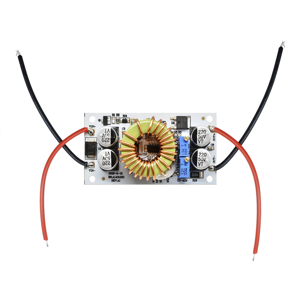 250W/500W 10A Step Up Power Supply DC 8.5V-48V to 10-50V Boost Converter Constant Voltage Current Drive Module Adjustable CC CV — reference image 4