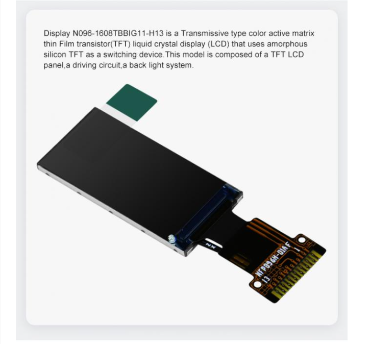 0.96 inch TN screen TFT color LCD display 4 Line SPI interface ST7735S driver chip — reference image 4
