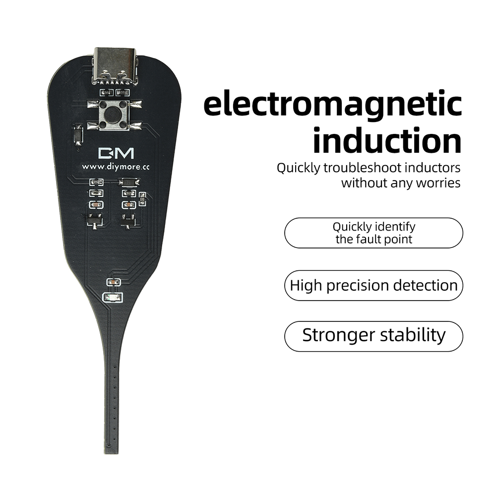 DC5V Type-C Inductance Tester Motherboard Coil Tester for Mobile Phone Component Fault Detection and Diagnosis Repair — reference image 7