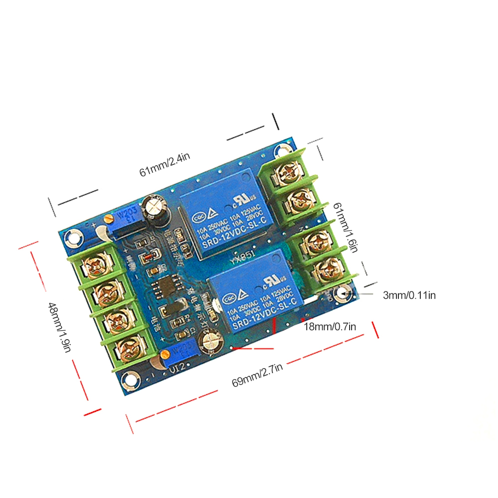 Battery Power Failure Automatic Charging Control Board Power Supply Automatic Switching Module Emergency Circuit Breaker Module — reference image 6