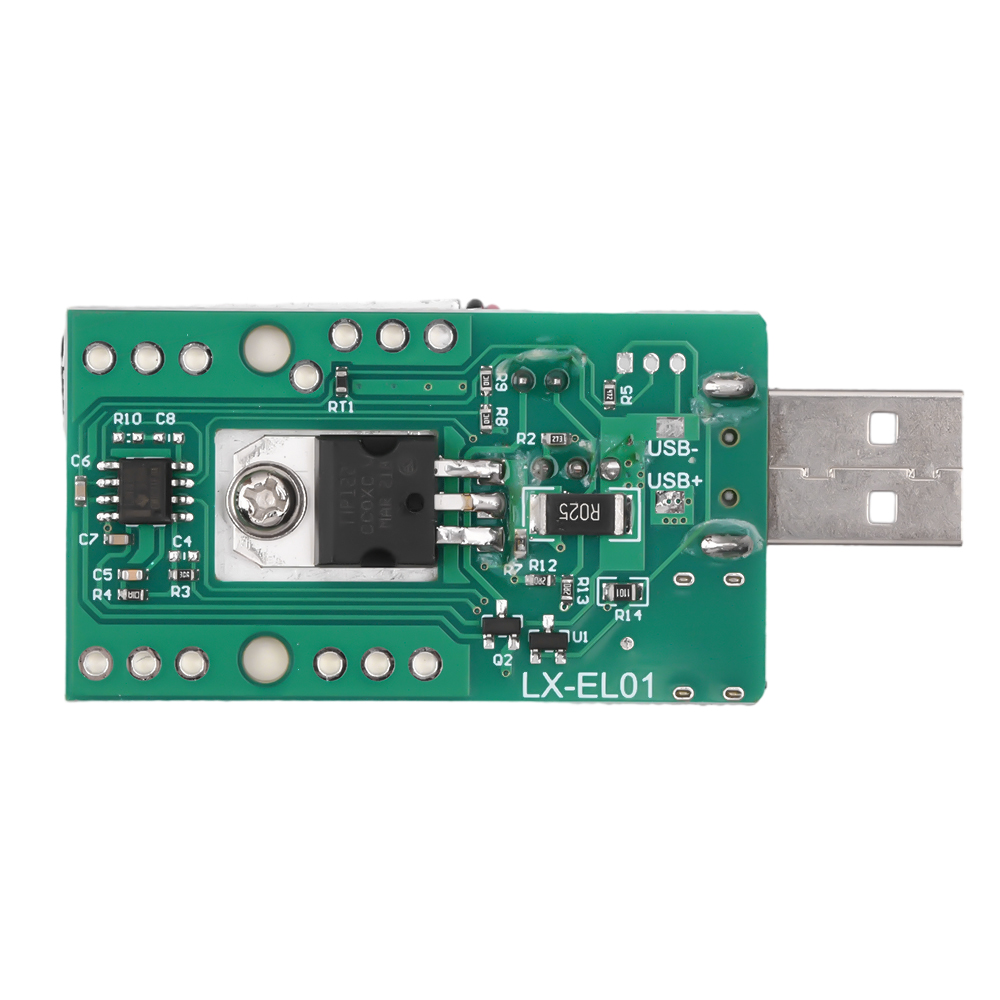 15W 18W 22.5W DC 3.7V-13V Electronic Test Load Resistor USB Battery Discharge Capacity Tester with Fan Adjustable Current Module — reference image 2
