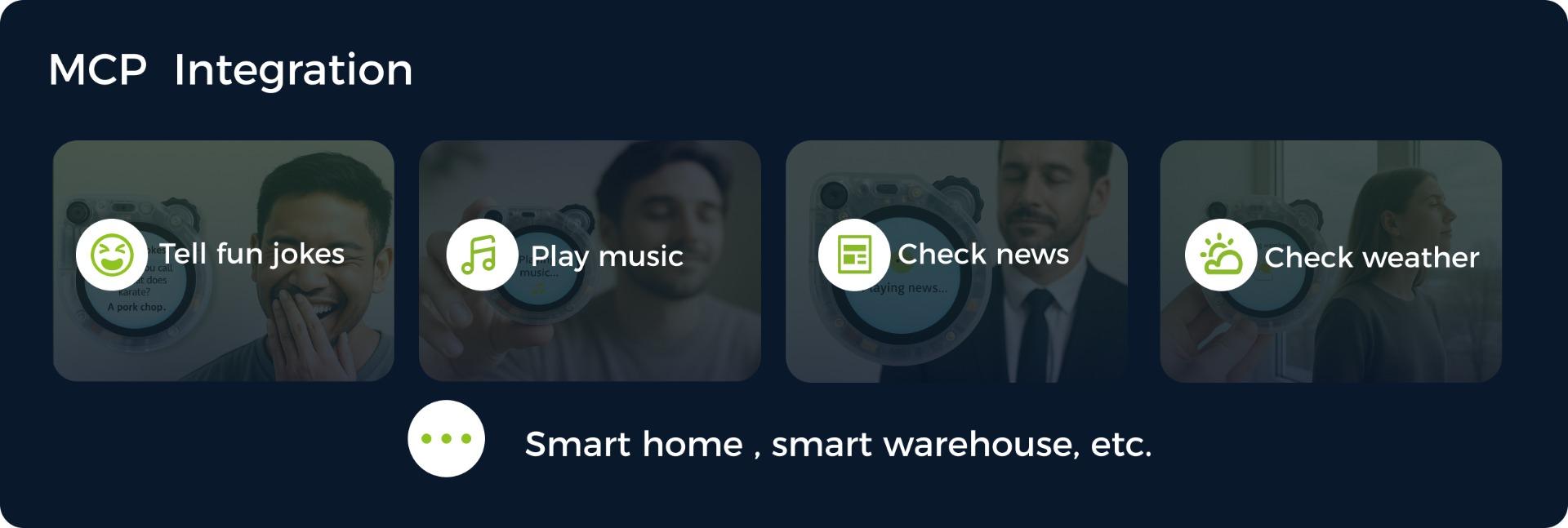 SenseCAP Watcher XiaoZhi AI Device Voice Assistant Smart Home,LLM, Camera,Face Recognition Visual Wake-Up,Multilingual,ESP32S3 — reference image 2