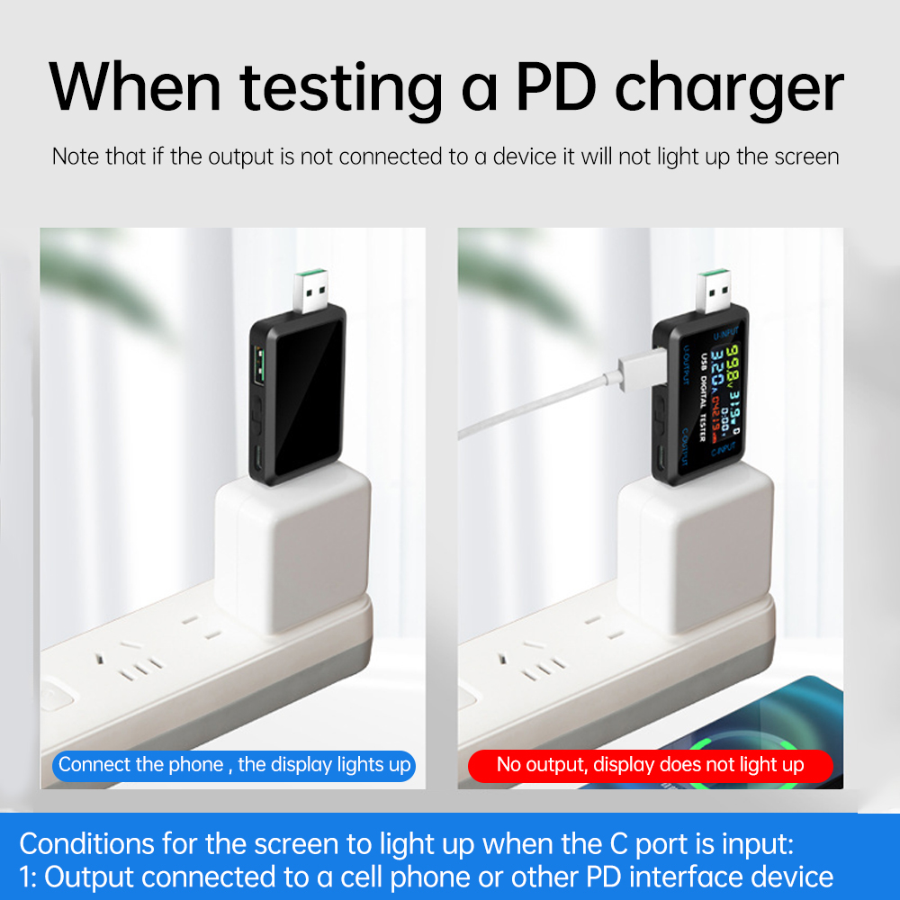 USB Tester 10 in 1 DC Digital Voltmeter Amperimetro Current Meter Volt Ammeter Detector Power Bank Charger Indicator Type C USB — reference image 3