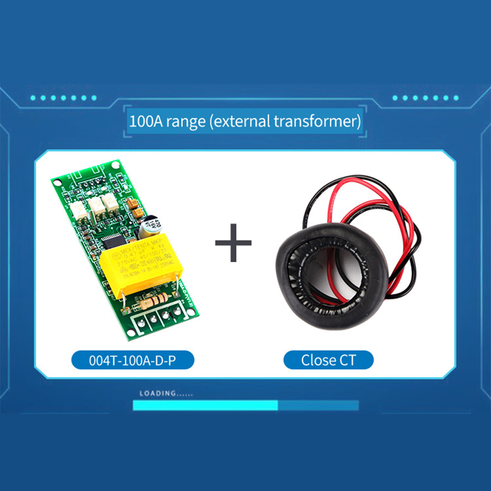 PZEM-004T 100A AC 80-260V Digital Voltmeter Ammeter Wattmeter Digital Multifunctional Test Pulse Communication TTL Serial Module — reference image 13