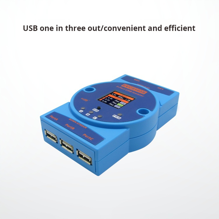 Ginkgo EVC9103 USB 2.0 High-Speed Isolator Hub – 480Mbps One-to-Three Port Expander with Signal Enhancemen — reference image 11