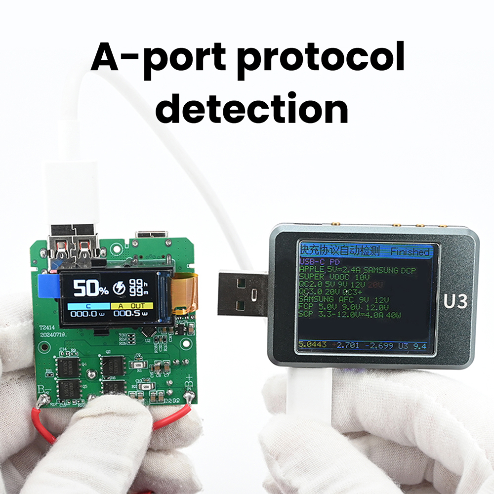 4S PD100W Fast Charging Module USB or Type-C Mobile Power Bank 18650 Charging Module DIY Mainboard Mobile Board — reference image 6
