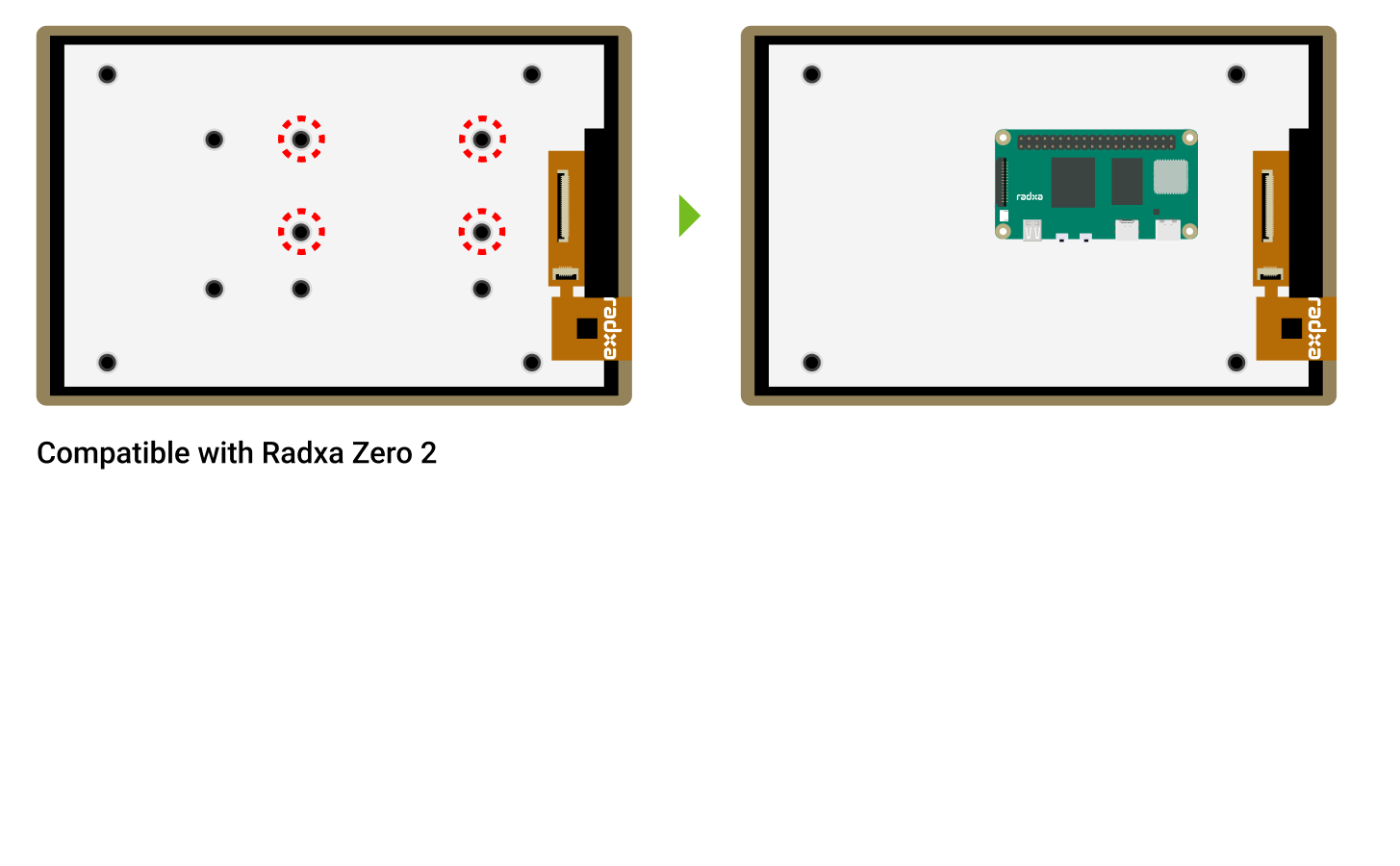 Radxa Display 8 HD, Touchscreen, 800 x 1280 Resolution Supports Radxa SBCs, Plug-and-Play — reference image 9