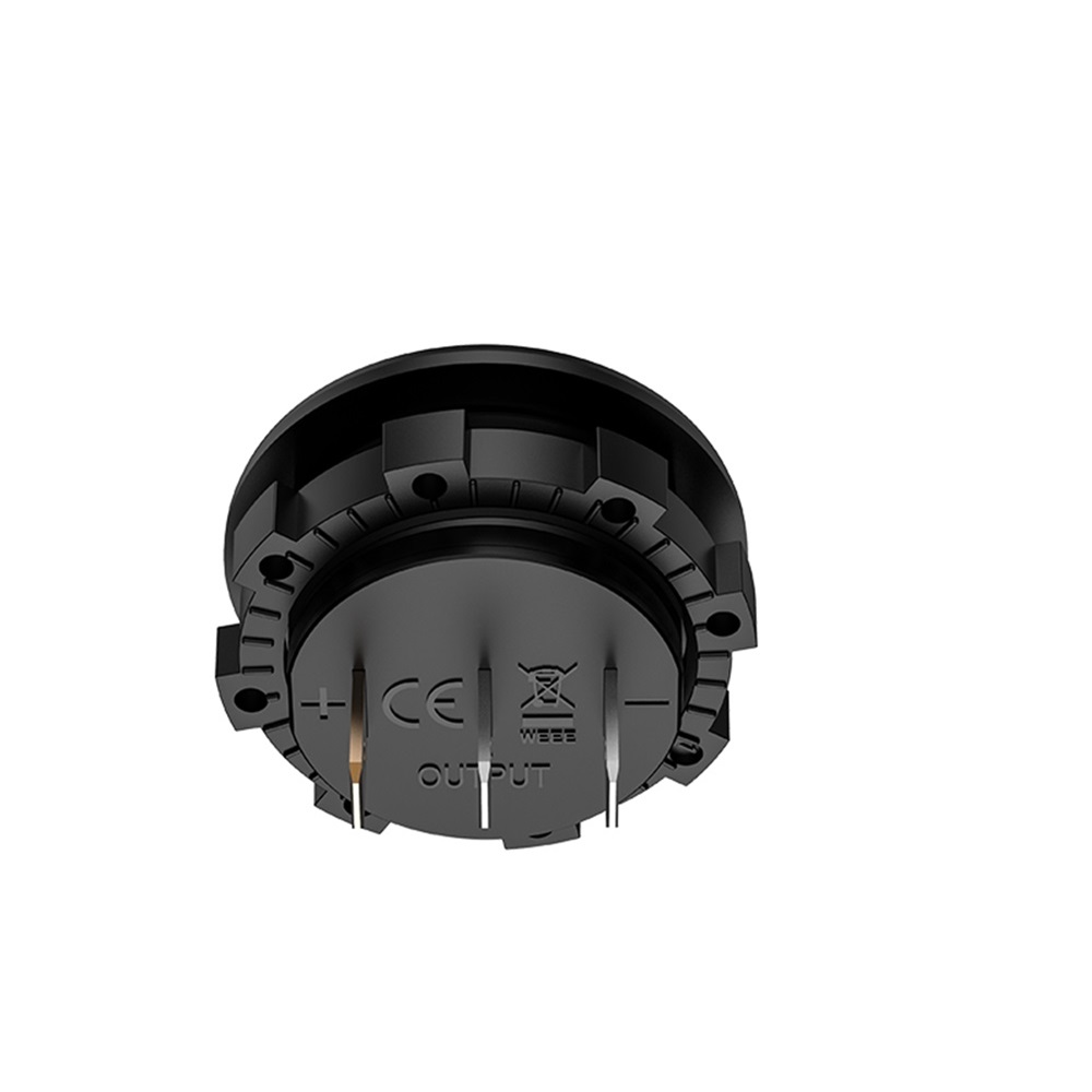 DC 5-48V Car Motorcycle Voltmeter Ammeter Mini Digital Waterproof LED Panel Tester Display Round Volt Meter Gauge For 12V Truck — reference image 16