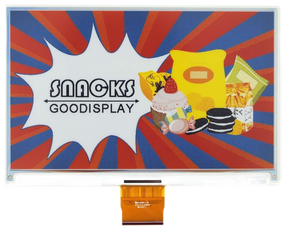 7.3-inch E-ink Spectra 6 Full Color E-Paper Display High-saturation 800×480 module — reference image 1