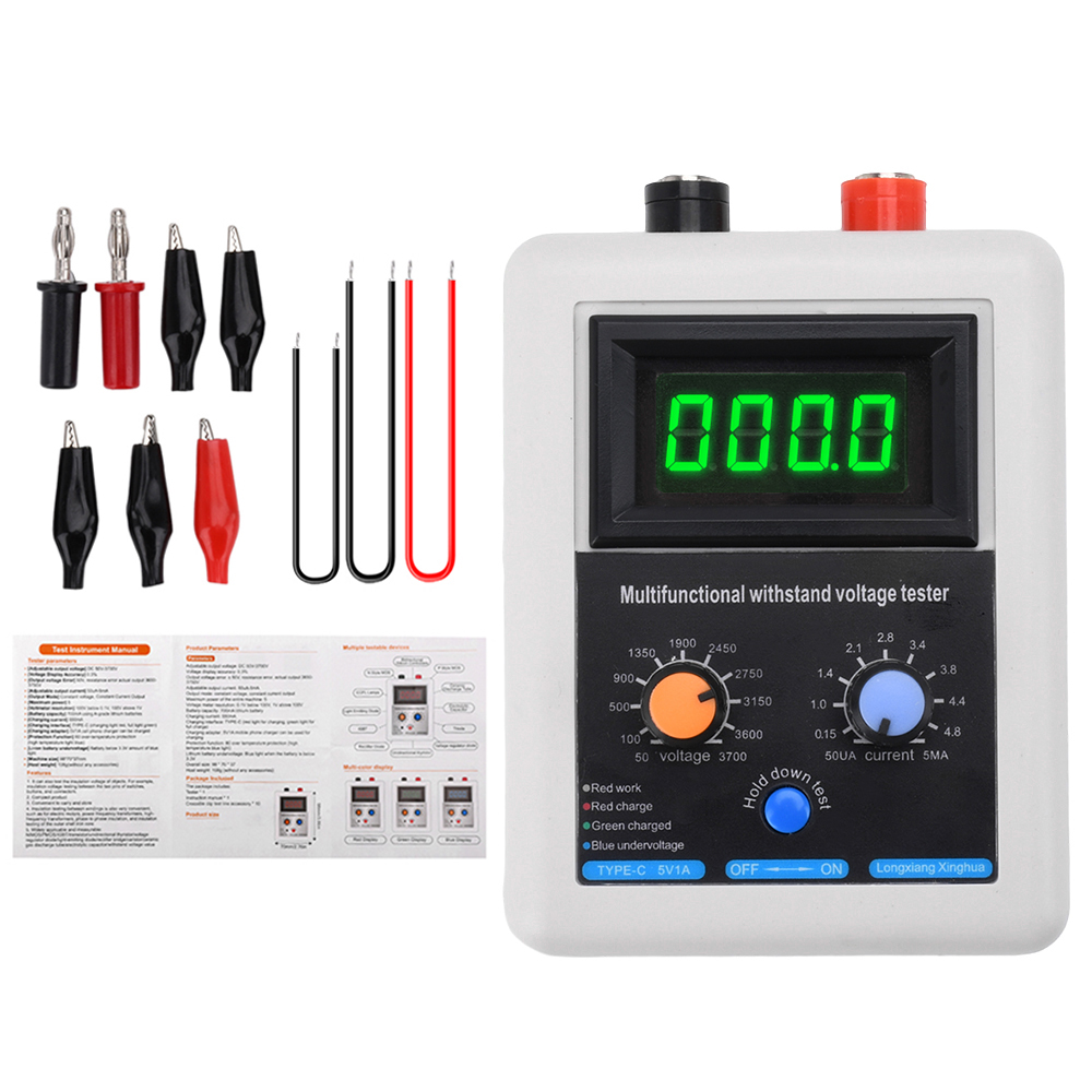 0-3500V IGBT Tester Transistor Withstand Voltage Tester Diode MOS Triode MOV LED Voltage Capability Tester — reference image 11