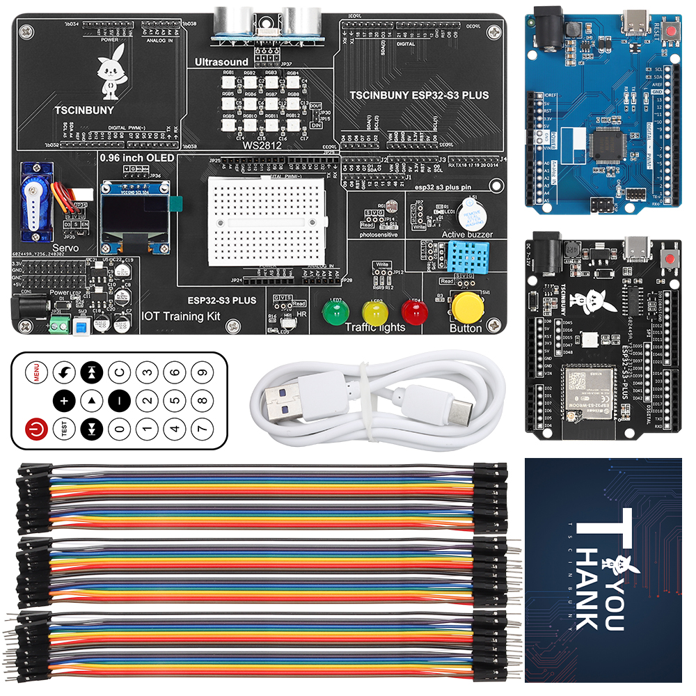 Tscinbuny Complete Kit for Arduino Programmable IoT Development ESP32 S3 PLUS Starter Kit Professional Educational Kit — reference image 12