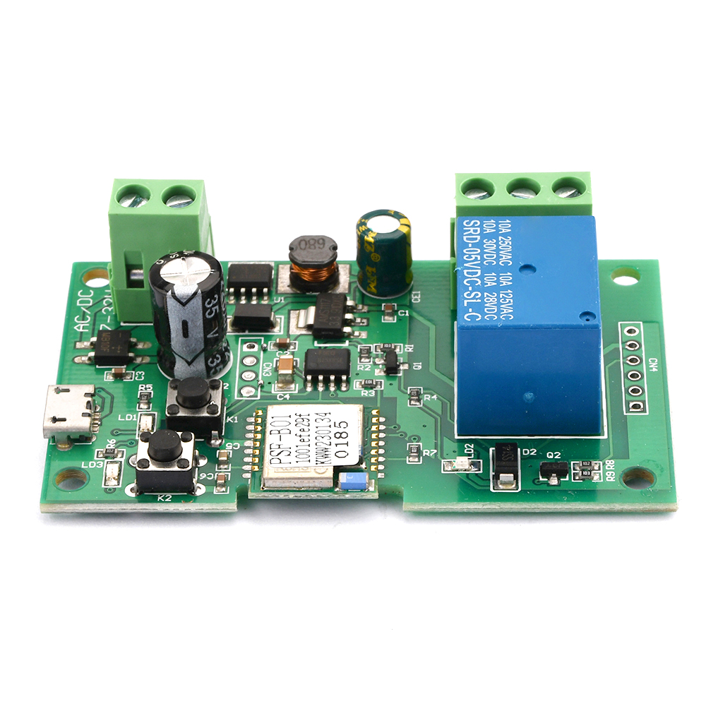 Ewelink Wifi RF Switch Module DC7-32V Wifi Relay Module Remote Control Self-lock Wireless Delay Relay for Smart Intelligent Home — reference image 9