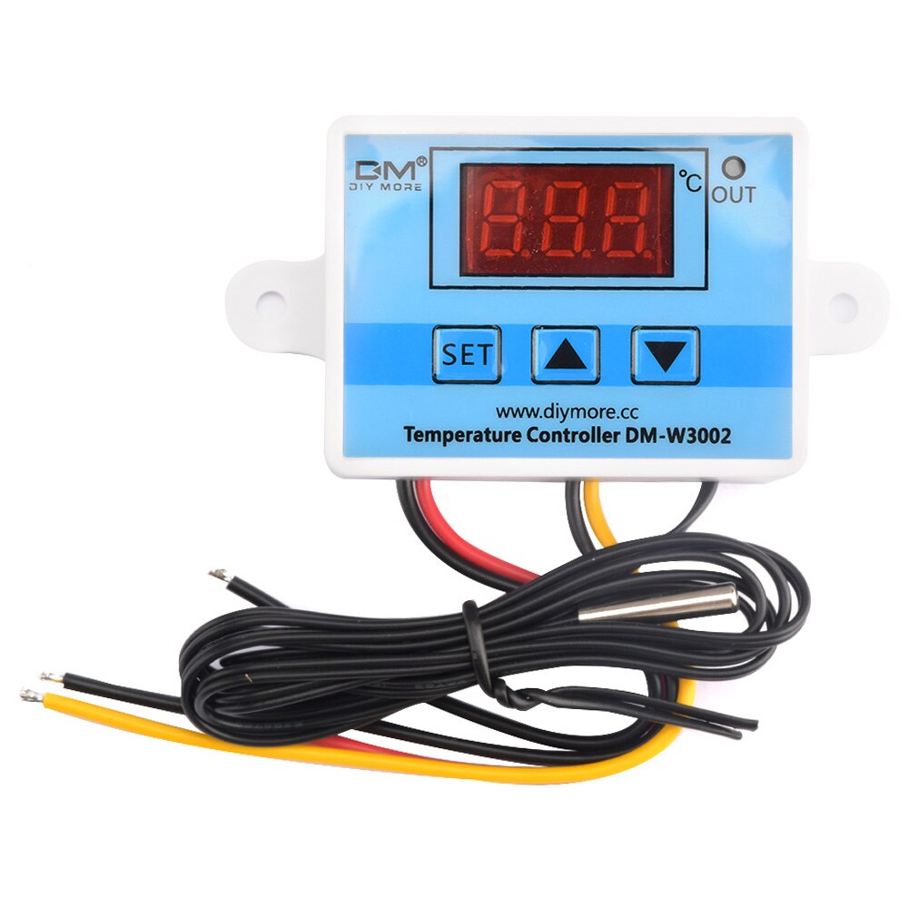 W3002 110V 220V LED Digital Temperature Controller Thermostat Thermoregulator Sensor Meter Fridge Water Heating Cooling — reference image 6