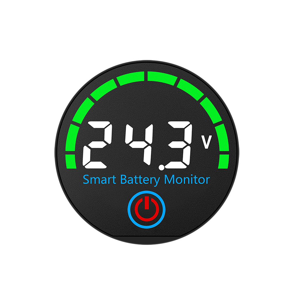 DC 7-55V Circular LED Indicator Voltage/Charge Monitor Level Indicator Voltage Battery Charging Tester Acid Lithium Battery — reference image 11