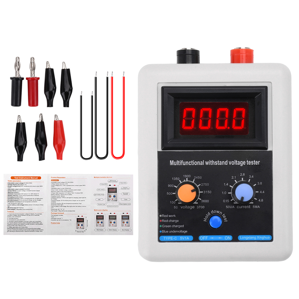 0-3500V IGBT Tester Transistor Withstand Voltage Tester Diode MOS Triode MOV LED Voltage Capability Tester — reference image 10