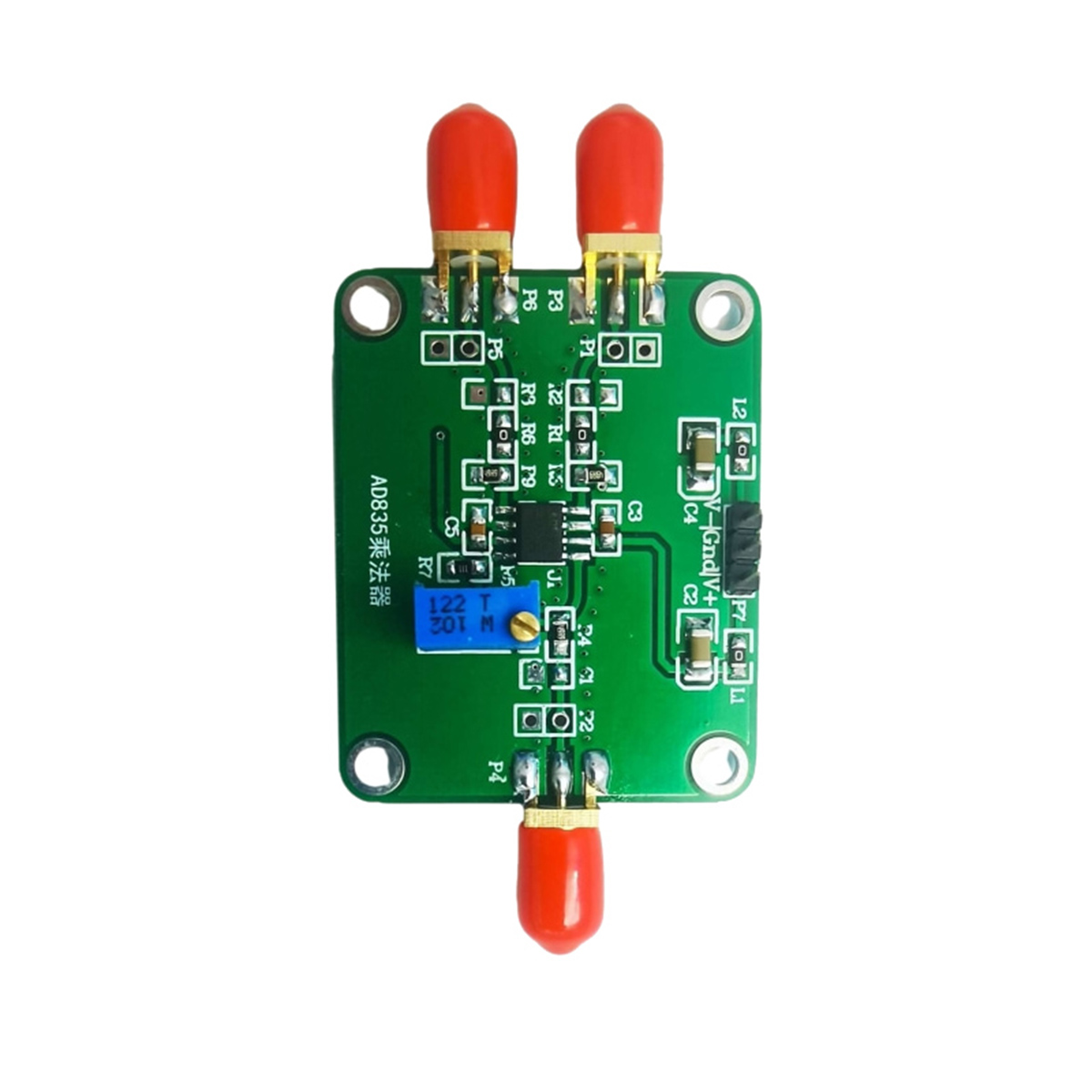 AD835 Analog Multiplier Module – High-Precision Phase Detector, RF Signal Conditioning & Mixer — reference image 2
