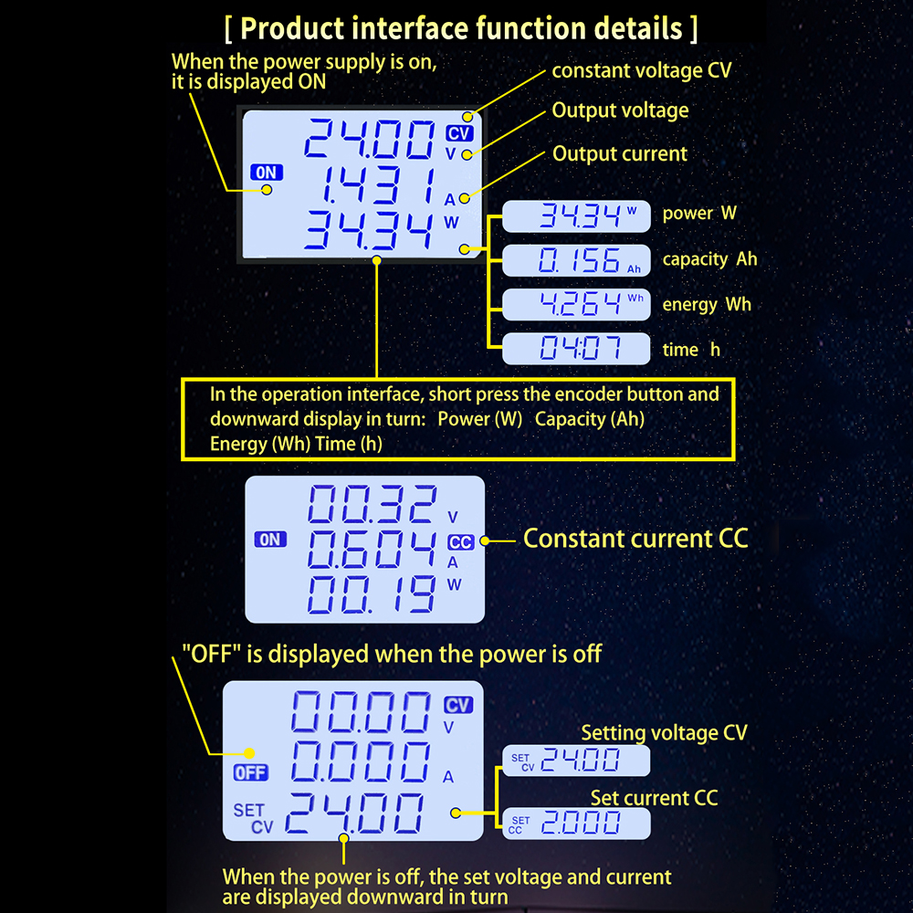DC DC Buck Boost Converter 5.0~30V To 0.6~30V Adjustable Regulated Laboratory Power Supply CC CV 0~4.0A 6V 12V 24V Power Module — reference image 5