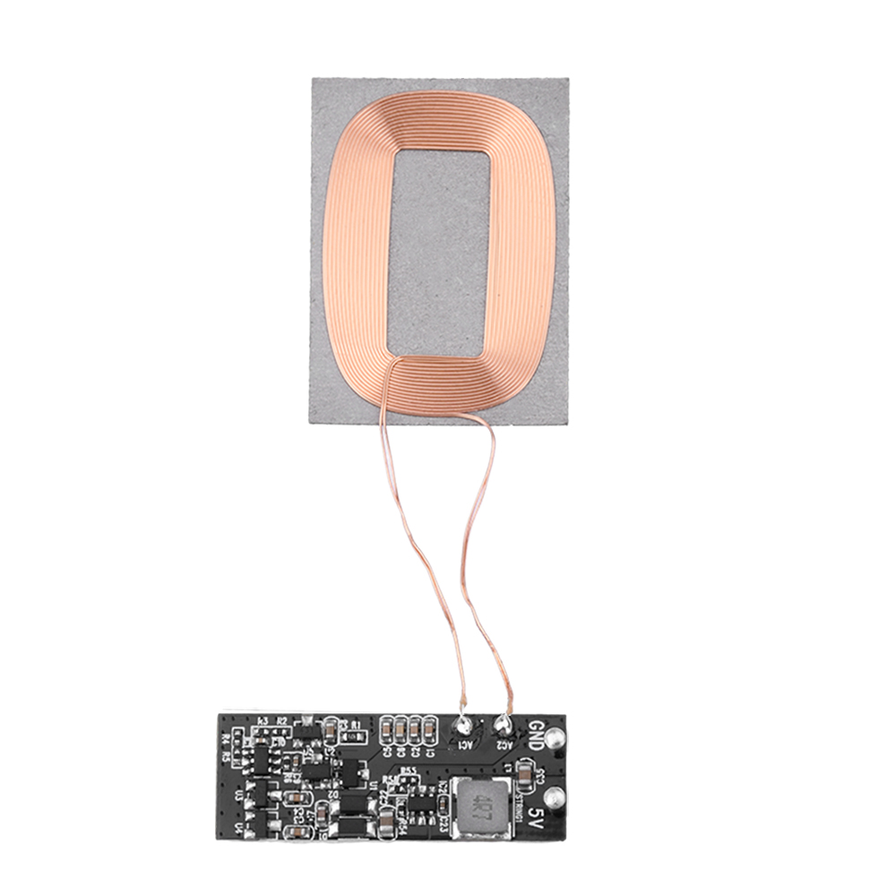 3W 600mA/5W 1A Wireless Charging Receiver Module Small Coil Built-in 5V Charging Wireless Charger PCBA Board — reference image 4