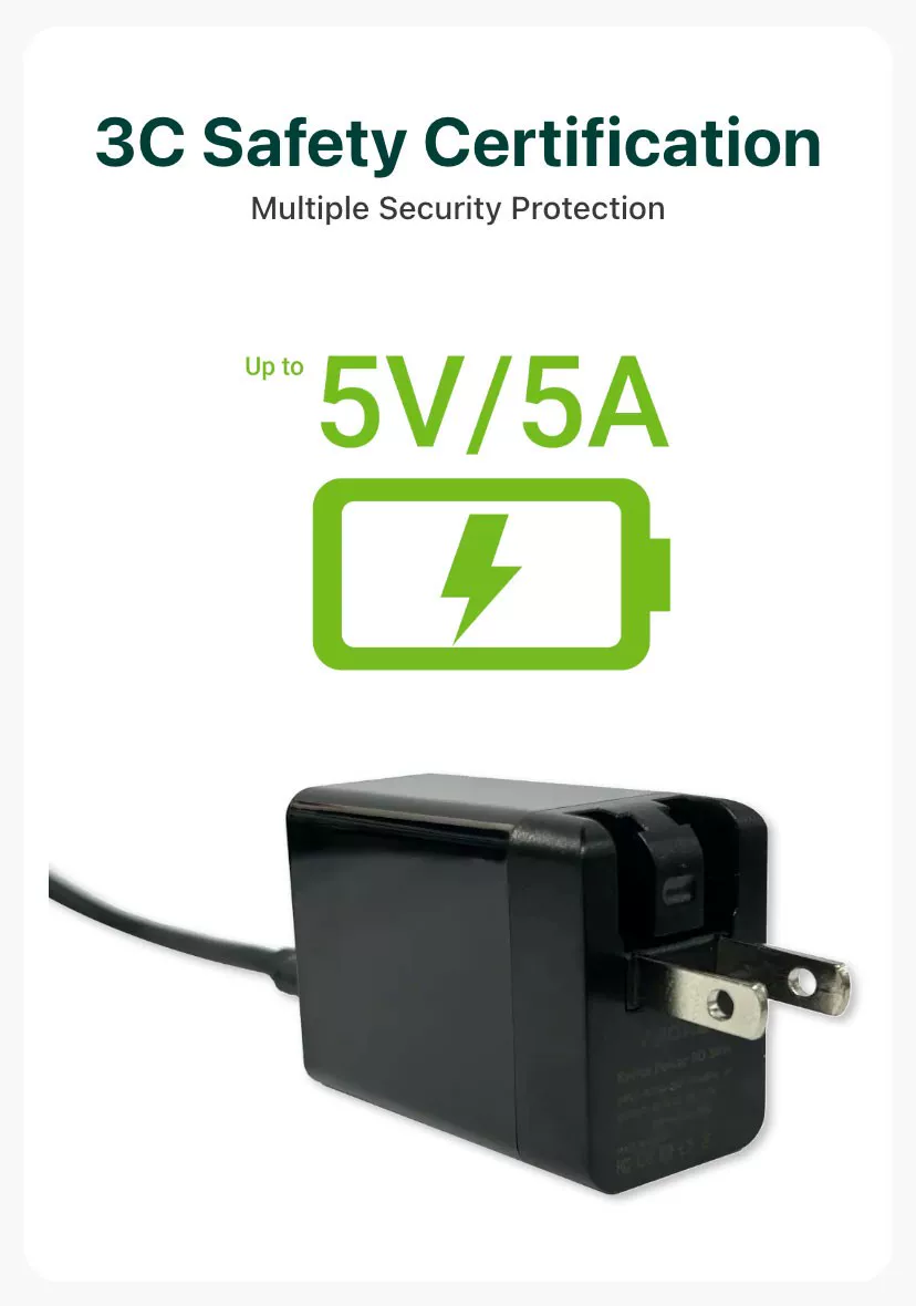 Radxa PD 30W Power Adapter SBC Supports 5V/5A — reference image 1