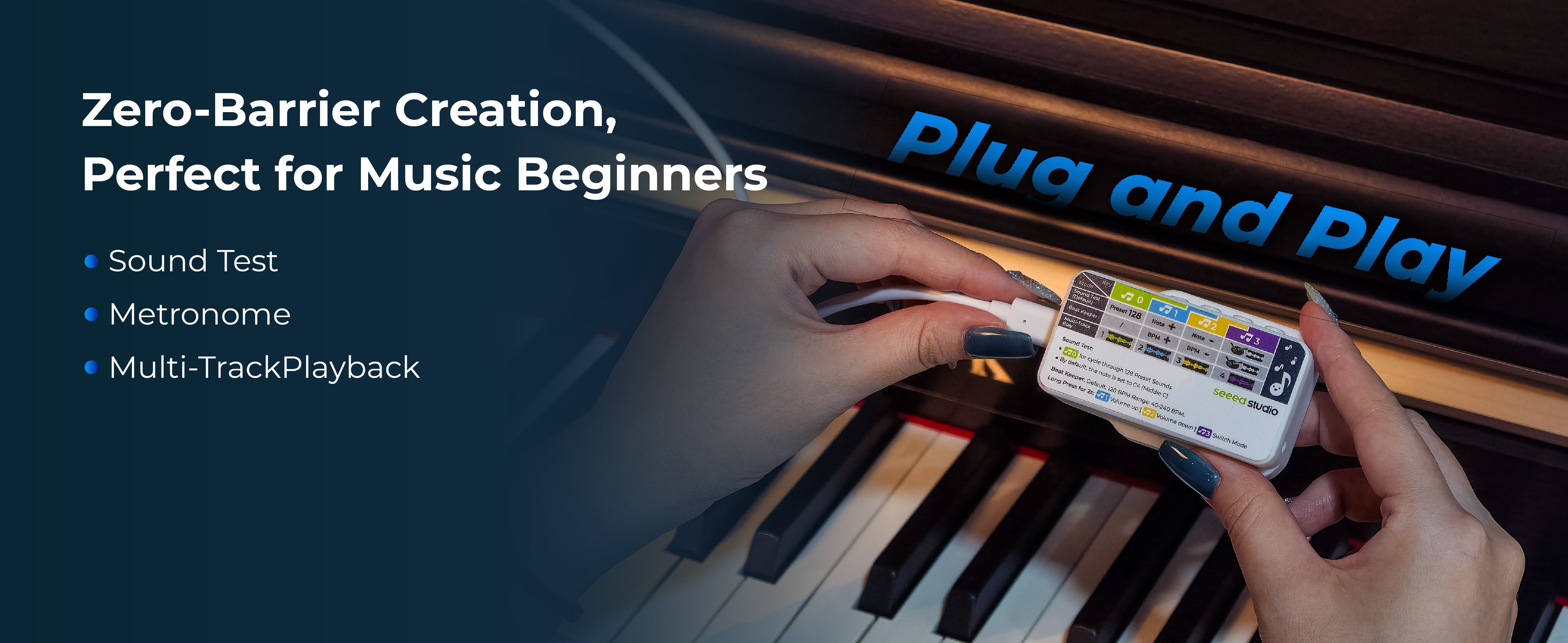 XIAO MIDI Synthesizer, XIAO ESP32 C3 and the SAM2695 MIDI chip — reference image 2