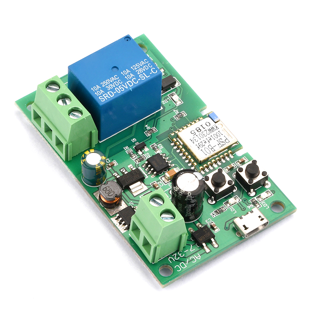 Ewelink Wifi RF Switch Module DC7-32V Wifi Relay Module Remote Control Self-lock Wireless Delay Relay for Smart Intelligent Home — reference image 6