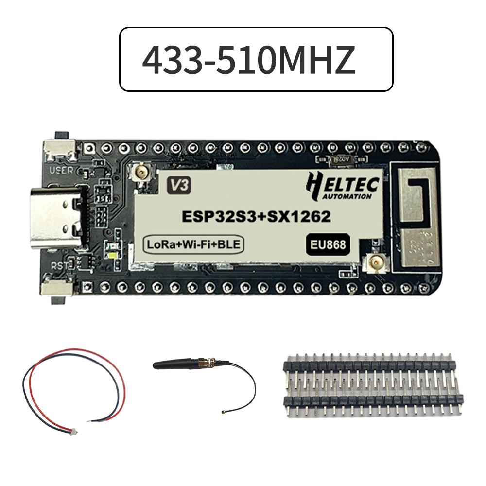 433-510MHZ/ 863-928MHZ Wireless stick lite ESP32+LoRa V3 development board compatible with ESP32-S3 node Type – C — reference image 1