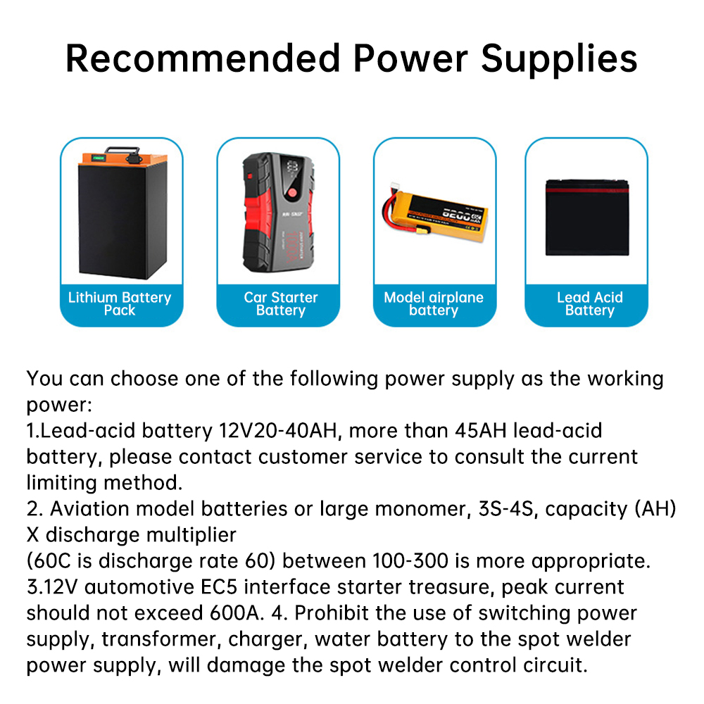 99 Gears 12V Spot Welder Kit Digital Power Adjustable Spot Welding Pen Control Board Nickel Sheet For 18650 Lithium Battery — reference image 7