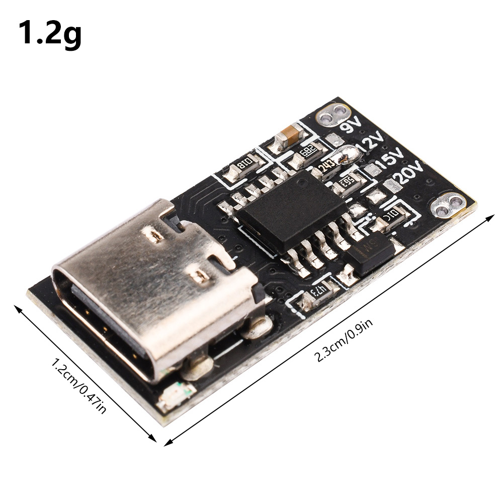 5pcs Type C PD2.0 PD3.0 Fast Charge Trigger Polling Detector USB Boost Power Supply Change Module Charger Board Diymore — reference image 7