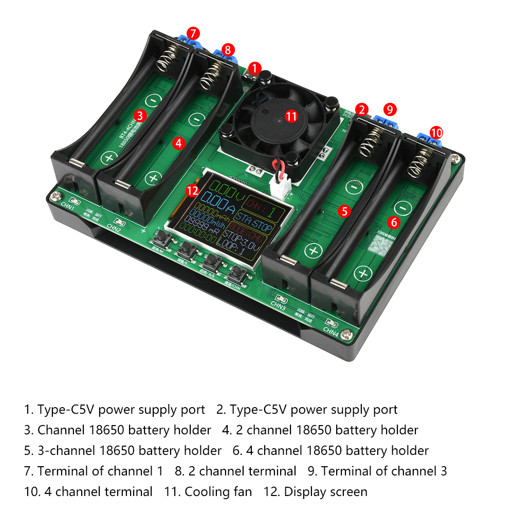 18650 Lithium Battery Capacity Tester — reference image 4