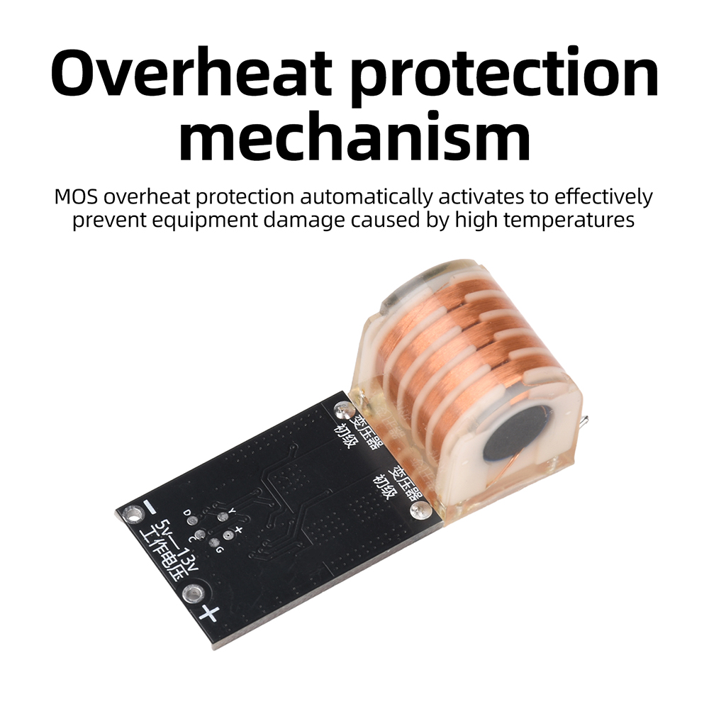 20KV High Voltage Generator Arc Igniter Module with Overheat Protection for DIY Electronics and Scientific Experiments — reference image 4